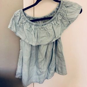 Old navy denim off the shoulder top